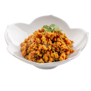 Southern Thai Dry Curry Hand-Minced Chicken