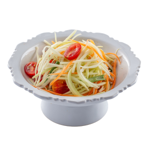 Vegetarian Isaan Style Green Papaya Salad