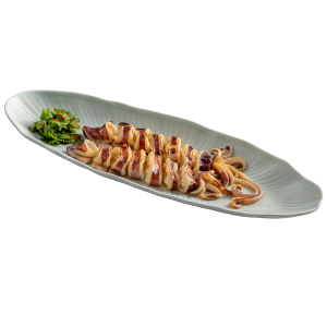 Signature Grilled Squid with Homemade Thai Green Chili Sauce