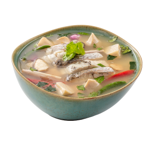 Clear Tom Yum Seabass Soup