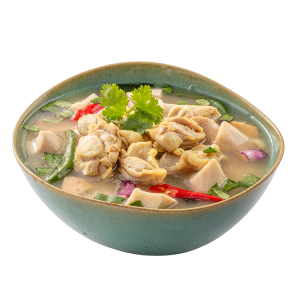 Clear Tom Yum Chicken Soup